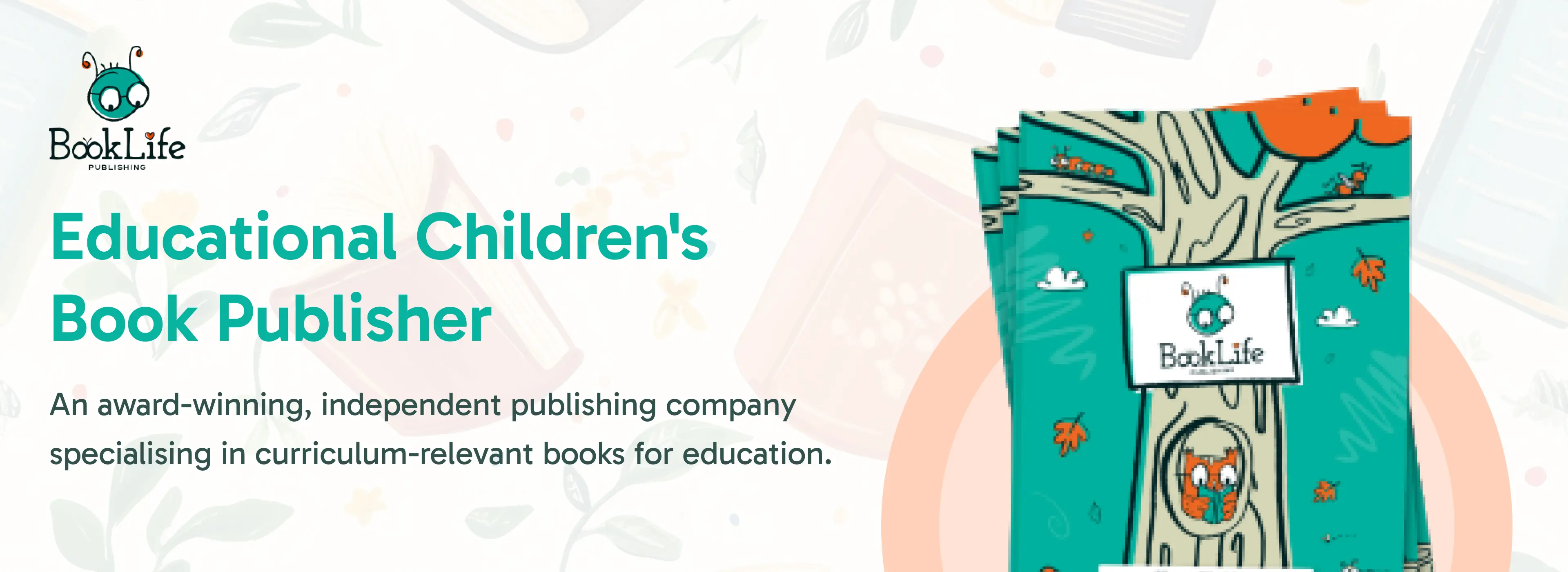 Booklife publishing banner